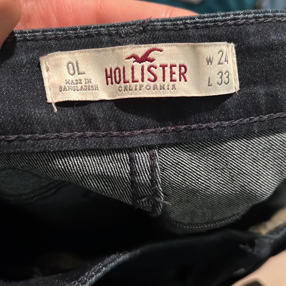 Dark Wash Skinny Jeans Hollister - Picture 6 of 6